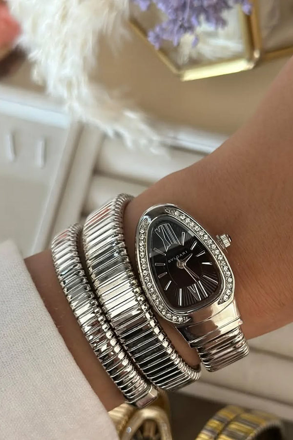 Mariah | Reloj con Pulsera de Serpiente