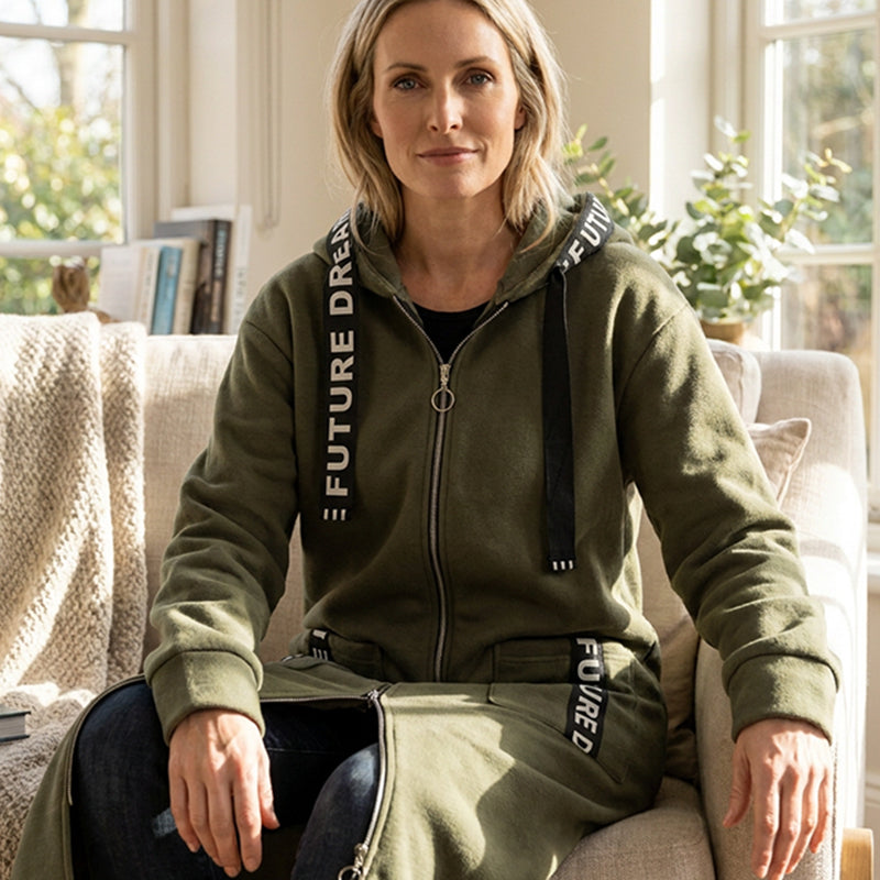 💃Sudadera oversize con capucha para mujer