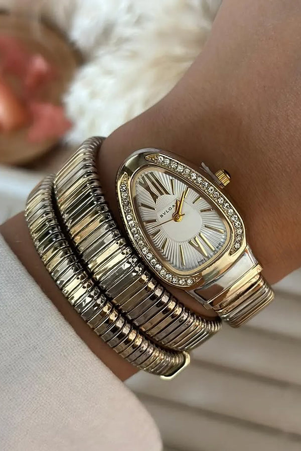 Mariah | Reloj con Pulsera de Serpiente