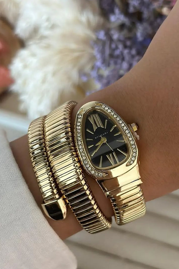 Mariah | Reloj con Pulsera de Serpiente