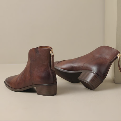 Camille | Botines de Tacón Bajo