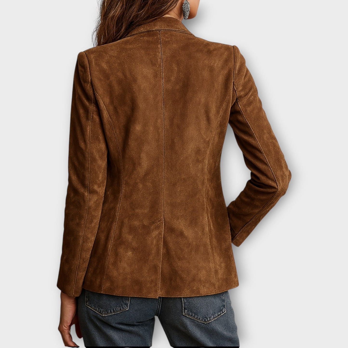 Blazer Vintage de Ante Marrón