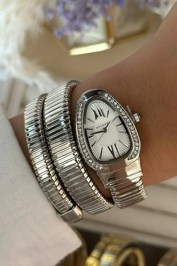 Mariah | Reloj con Pulsera de Serpiente