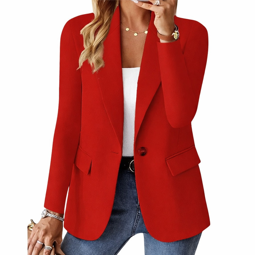 Jill | Blazer Clásico de Un Solo Botón