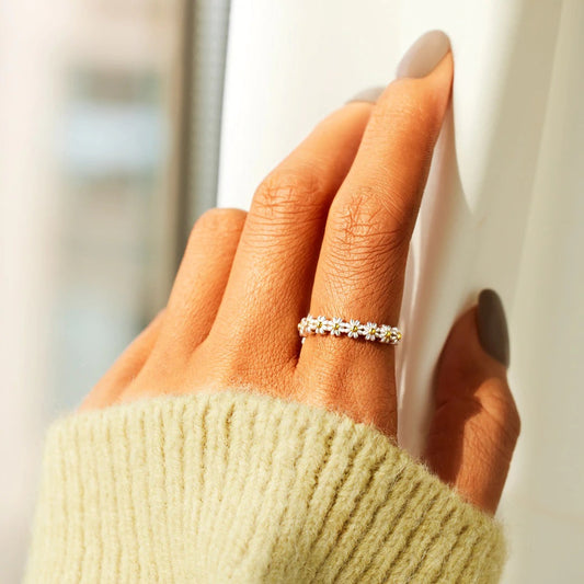 Jardín – Anillo floral de lujo