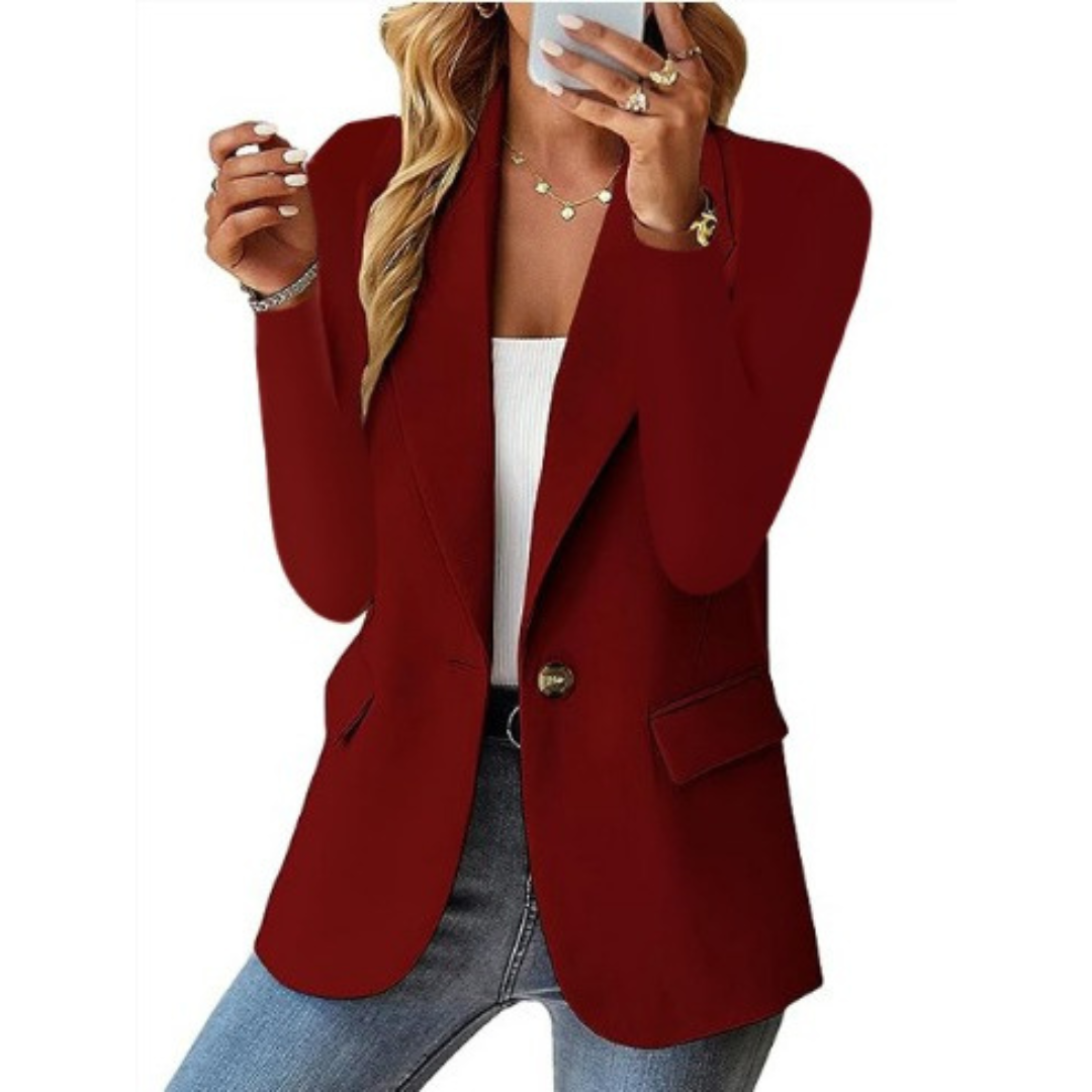 Jill | Blazer Clásico de Un Solo Botón