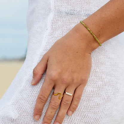 Gracia – Anillo de perlas de agua dulce
