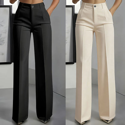 Lily | Pantalones de traje de mujer de cintura alta