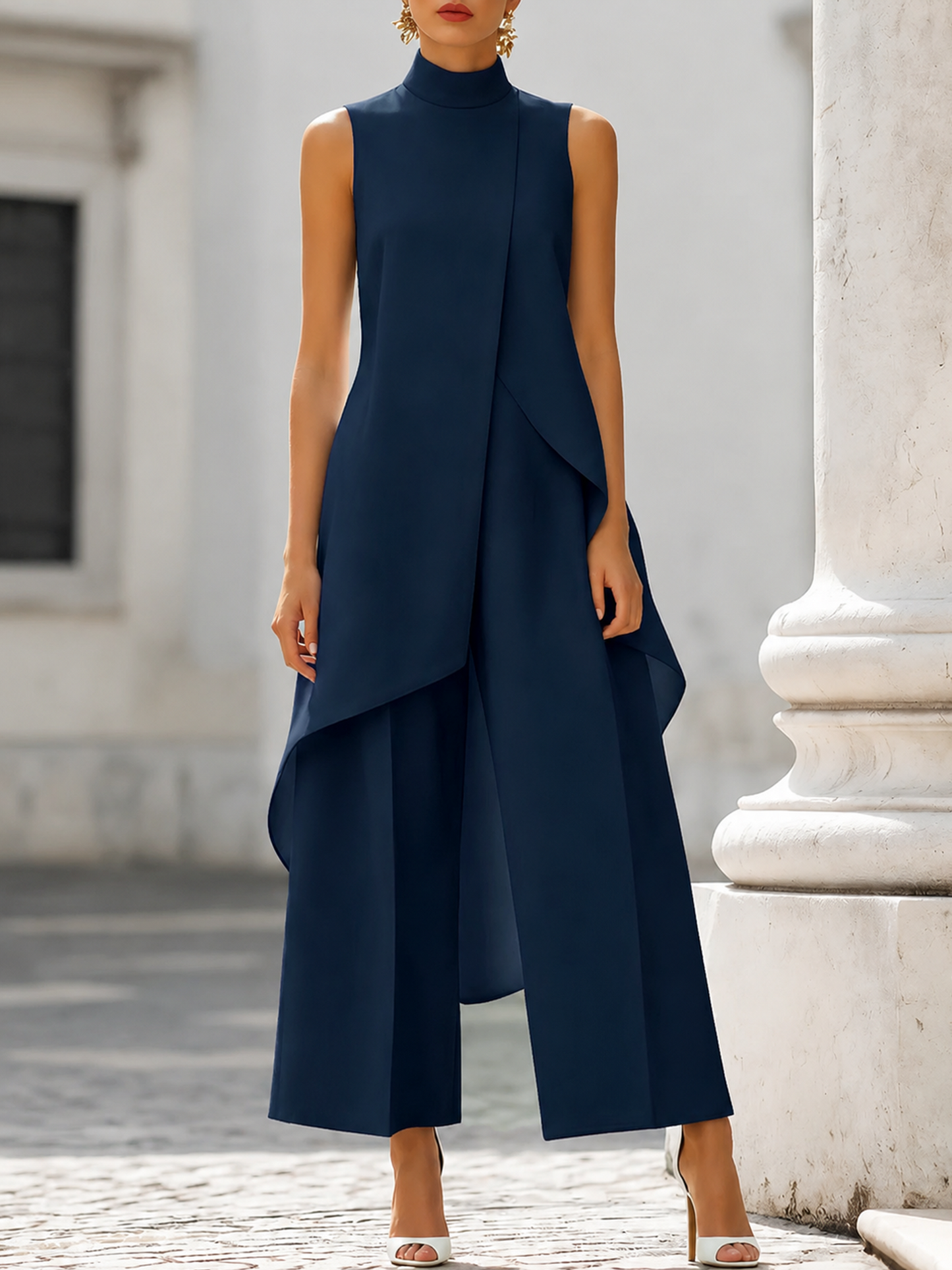 Vestido corte elegante