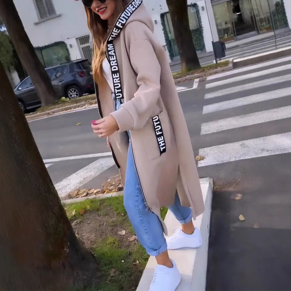 💃Sudadera oversize con capucha para mujer
