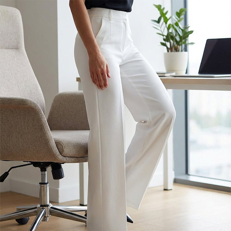 Lily | Pantalones de traje de mujer de cintura alta