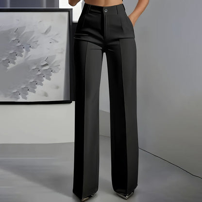 Lily | Pantalones de traje de mujer de cintura alta