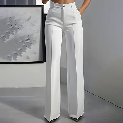 Lily | Pantalones de traje de mujer de cintura alta