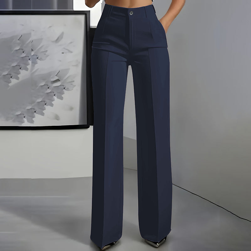 Lily | Pantalones de traje de mujer de cintura alta