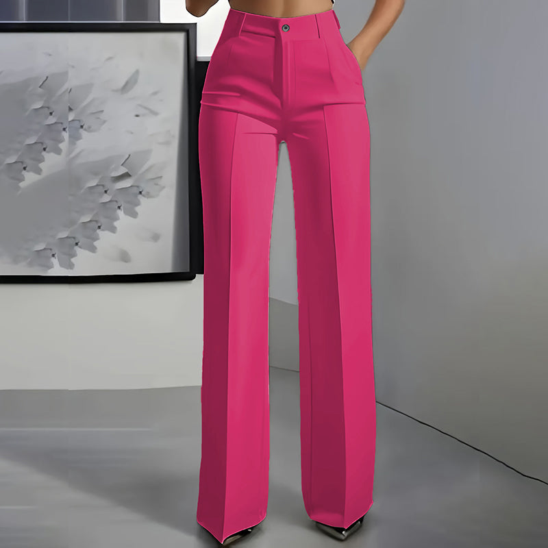 Lily | Pantalones de traje de mujer de cintura alta