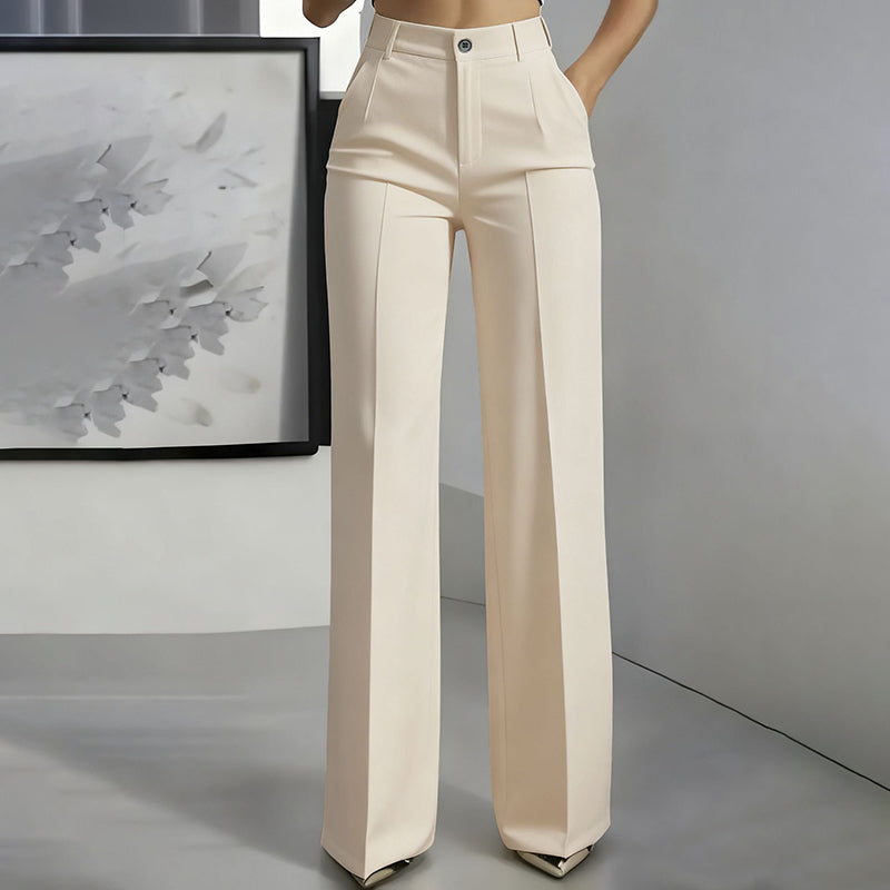 Lily | Pantalones de traje de mujer de cintura alta